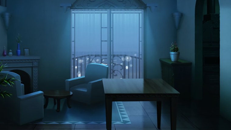 Ночная комната арт