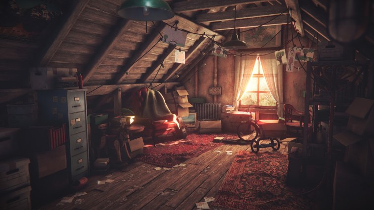 Заброшенный чердак