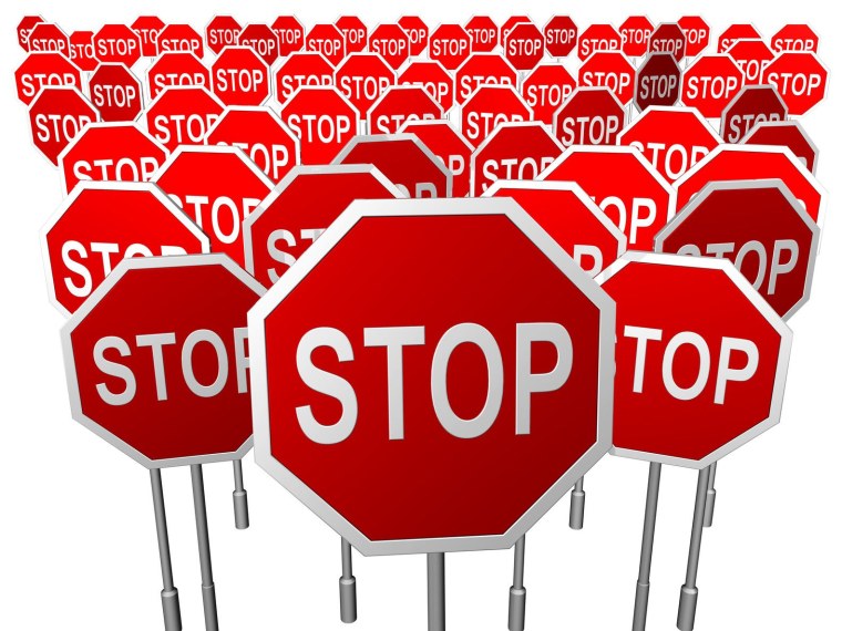 Стоп бизнес рисунок