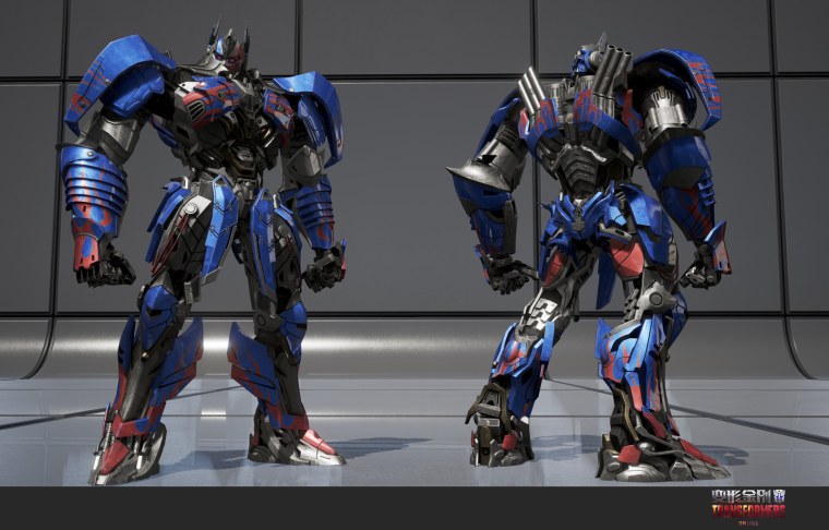 Transformers Optimus Prime 3d model