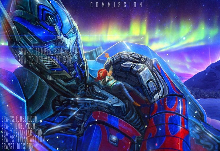 Трансформеры 1 Оптимус Прайм и Мегатрон