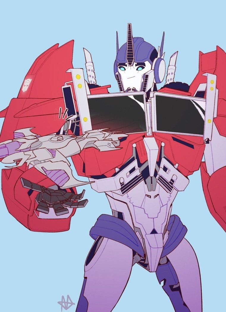 Оптимус Прайм и Мегатрон