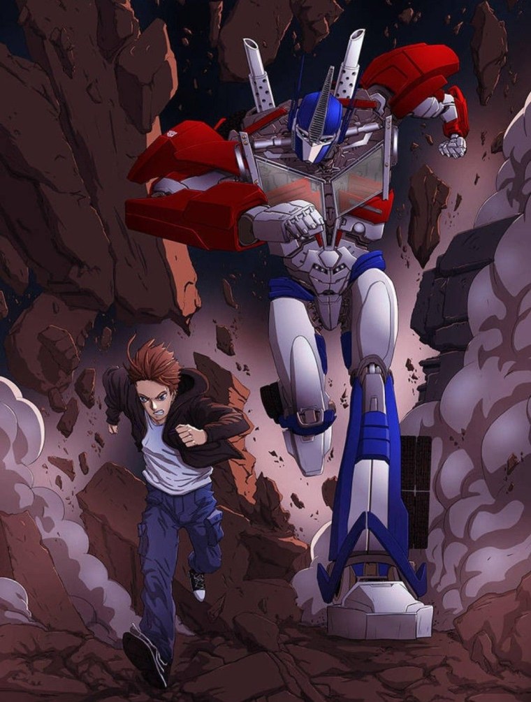 Трансформеры Прайм Оптимус Прайм и Джек