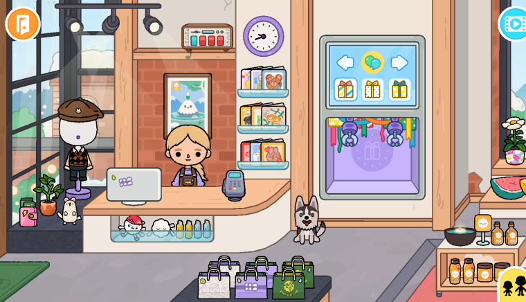 Toca World школа