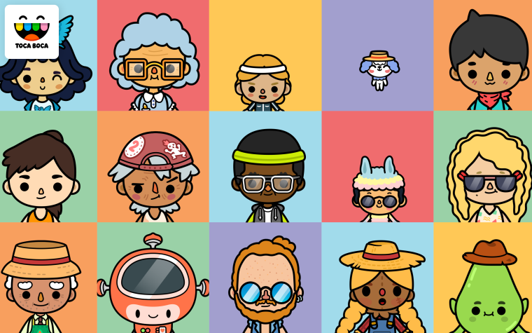 Toca World школа