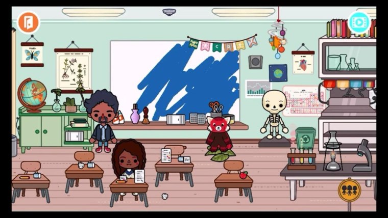 Toca boca Life комната