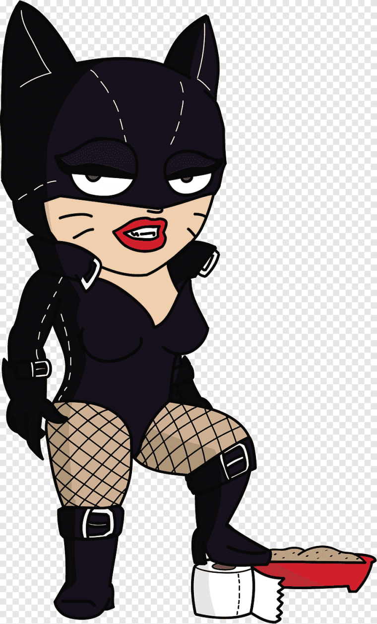 Женщина кошка в полный рост