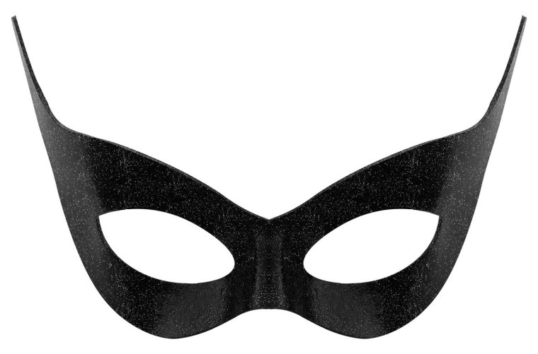 Маска супергероя на прозрачном фоне