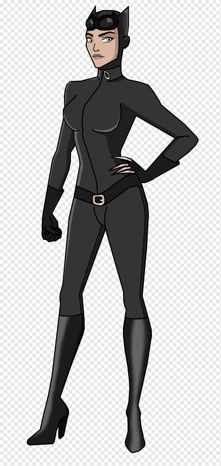 Женщина кошка в полный рост