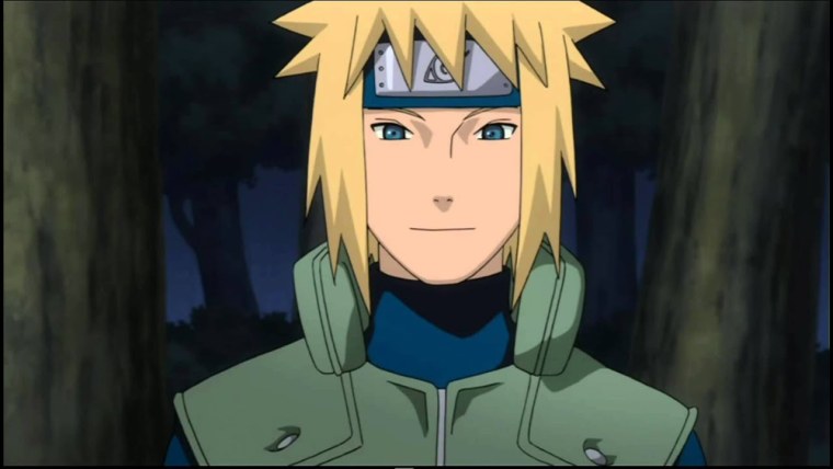 Минато Намикадзе и Наруто