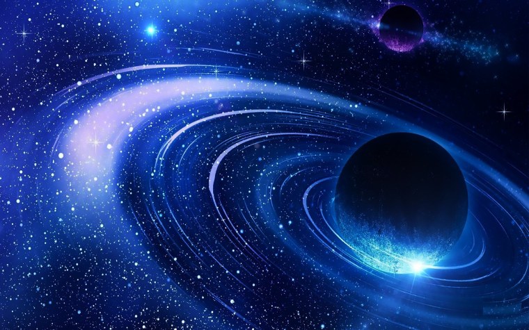 Красивый фон для презентации космос