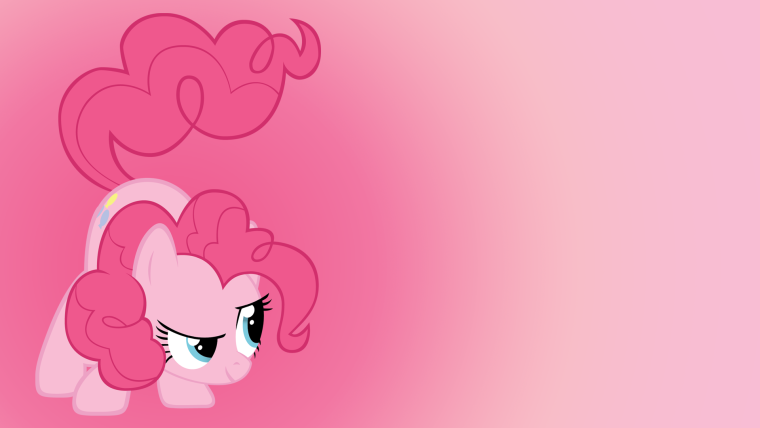 Розовый пони на рабочий стол