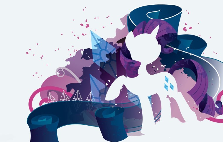 My little Pony Рарити кьютимарка