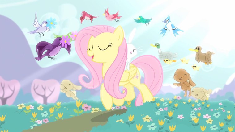 Мой маленький пони Флаттершай кадры