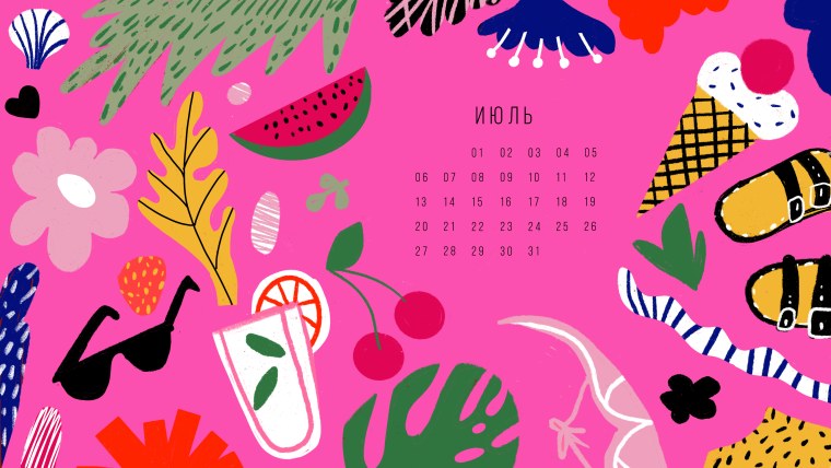 Летние обои для подростков