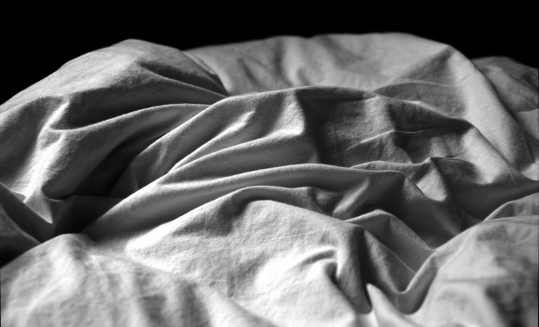 Скомканное одеяло