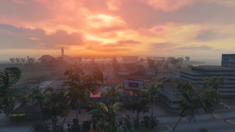 GTA San Andreas пейзажи