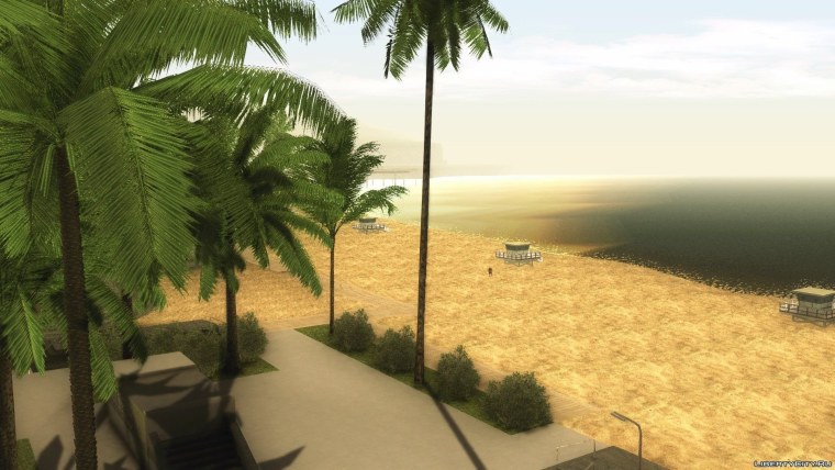 Пляж Санта Мария в GTA San Andreas