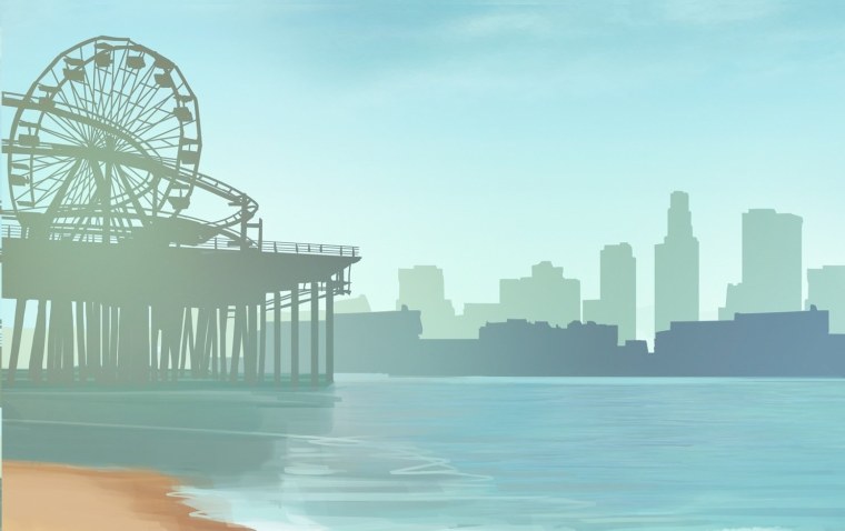 Фон в стиле ГТА