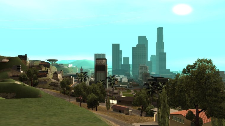 ГТА Сан андреас город Лос Сантос