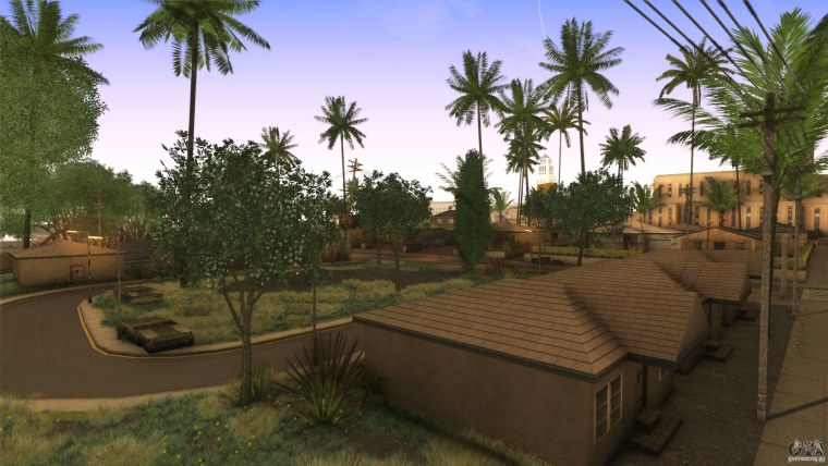 Фон гетто GTA San Andreas