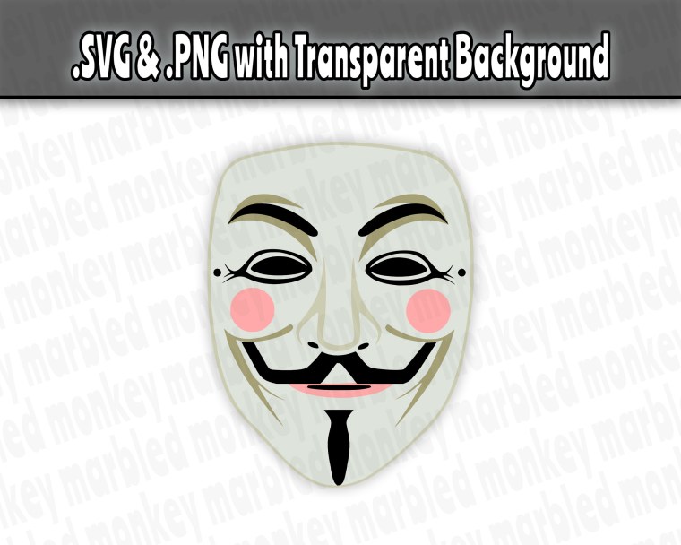 Идеи для рисунков на маске Анонимуса