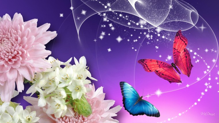 Романтический фон