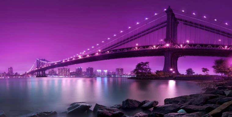 Бруклинский мост панорама