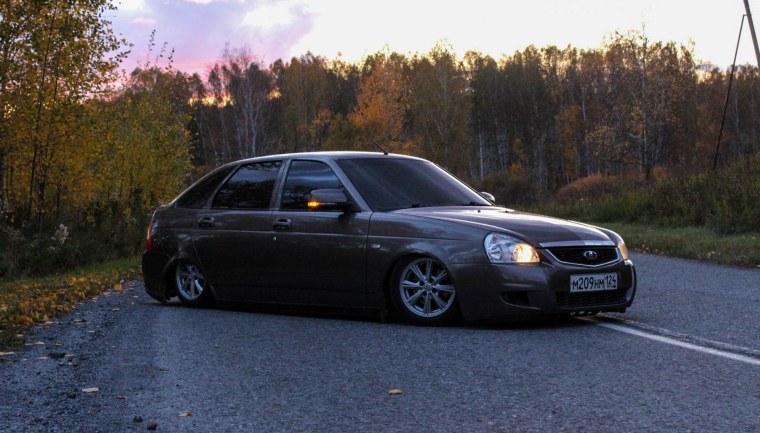 Лада Приора хэтчбек кориандр