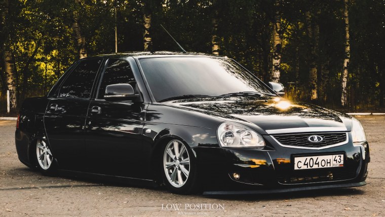 Lada 2172 Priora заниженная