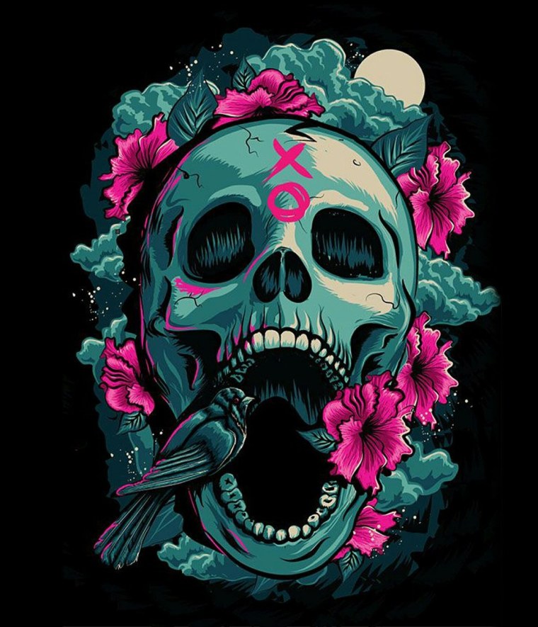 Череп Минимализм