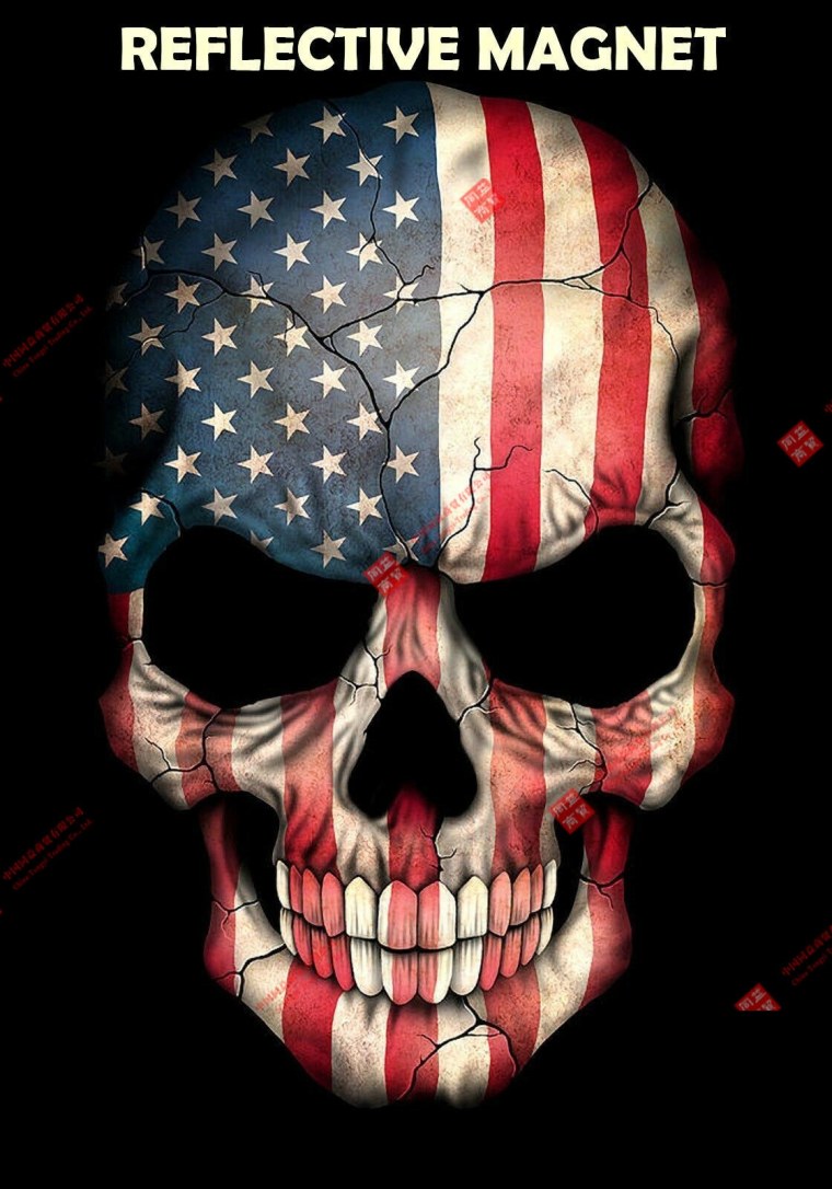 Неоновый череп