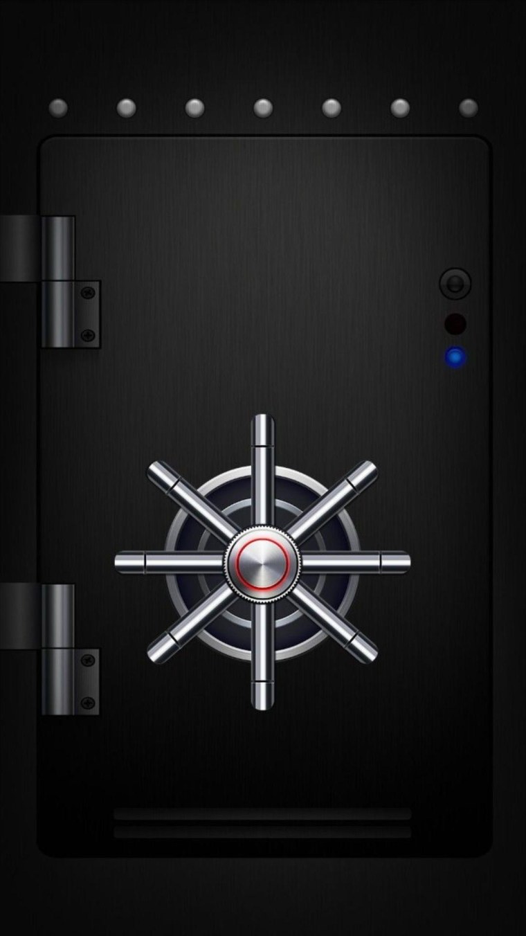 Черный экран блокировки