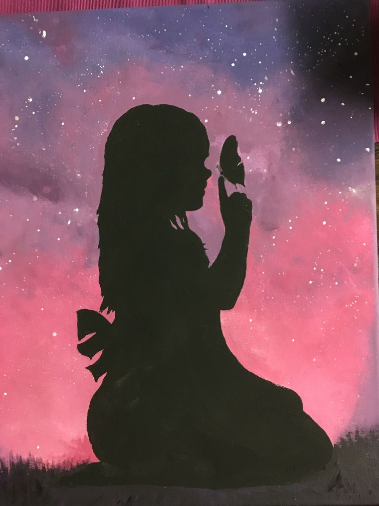 Аватарка силуэт девушки