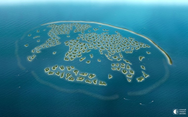 Дубай искусственные острова мир