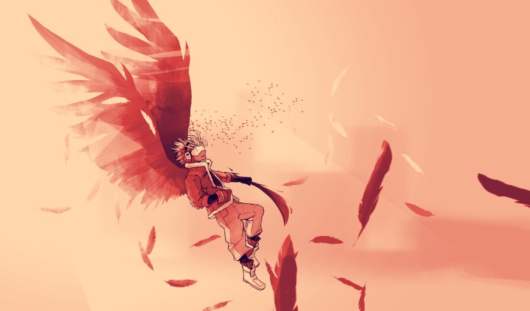 Обои на рабочий стол аниме ястреб