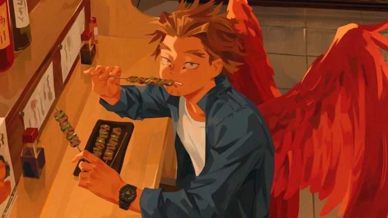 Кейго Таками ястреб в переднике