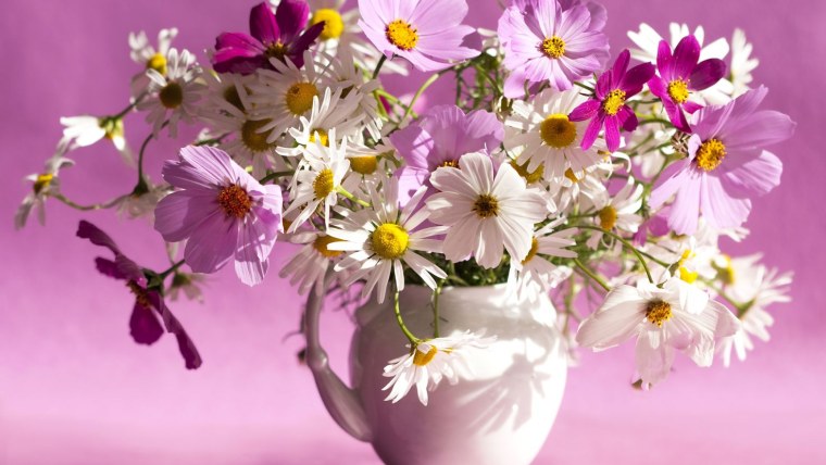 Букет с космеей