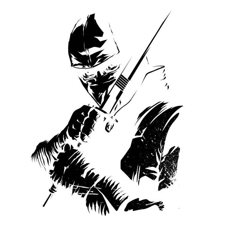 Векторное изображение Самурай