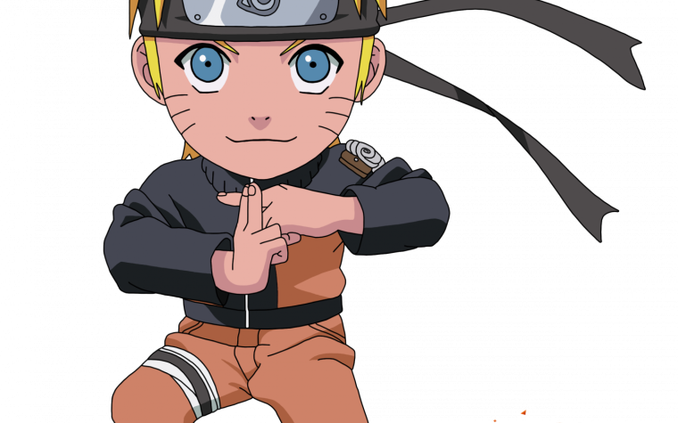 Чиби Наруто с раменом