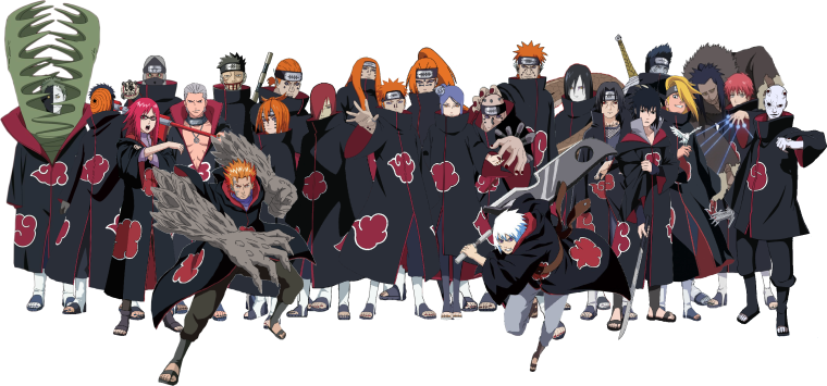 Наруто клан Акацуки Дейдара