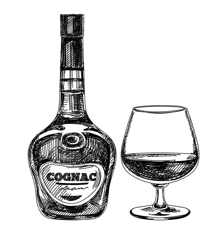 Коньяк вектор