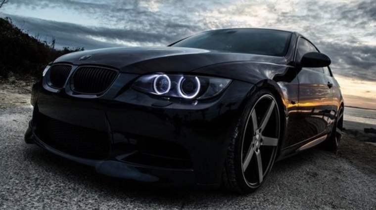 БМВ черная злая