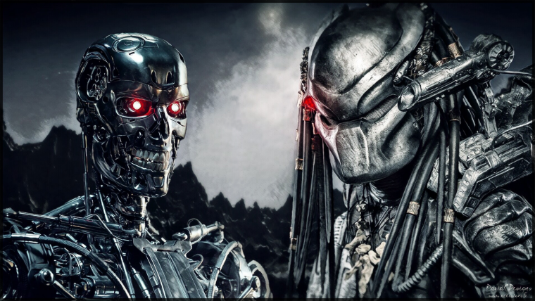 Терминатор т800 против Терминатор робот