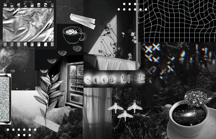 Черно белая Эстетика