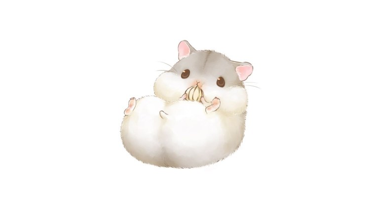 Милый хомячок арт