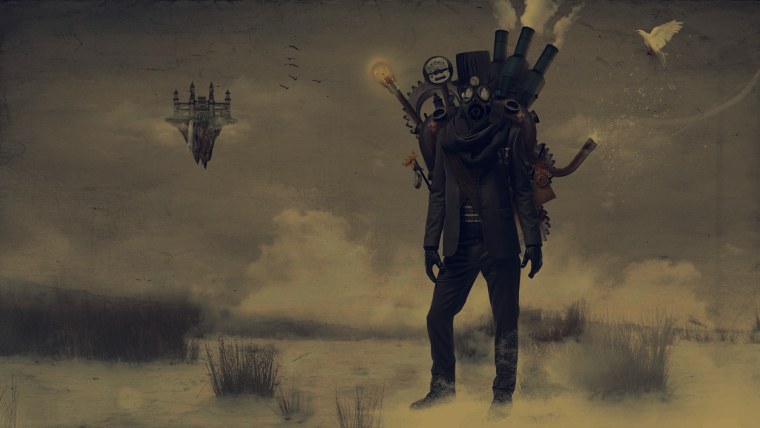 Заставка на рабочий стол стимпанк