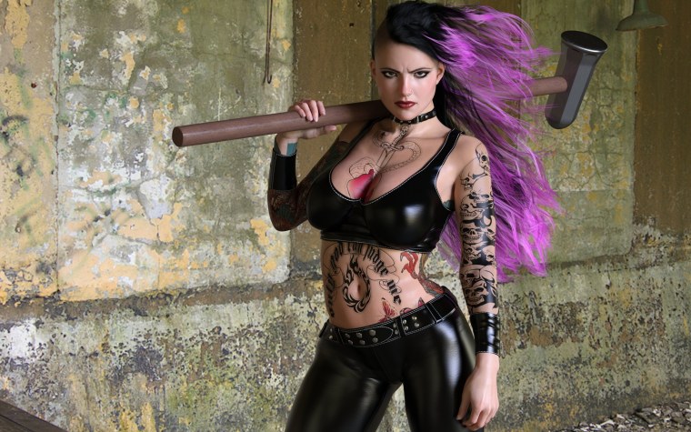 Клокпанк город