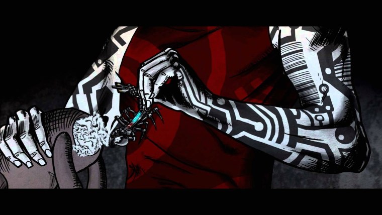 Обои в стиле панк