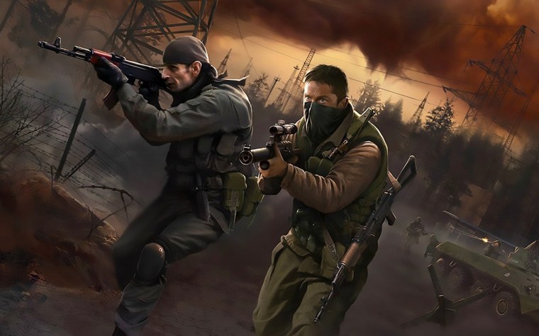 Сталкер перестрелка